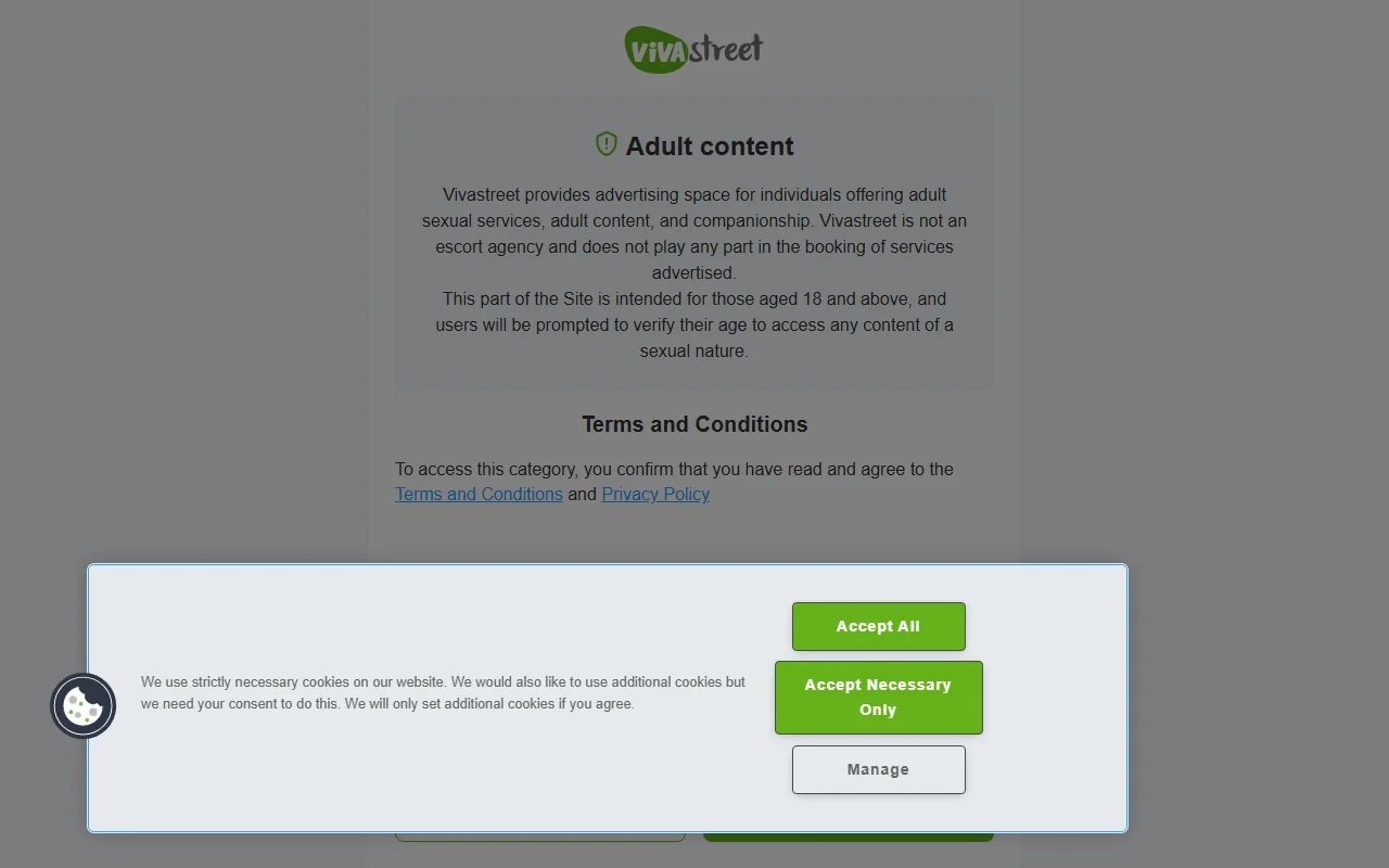 Screenshot of Vivastreet